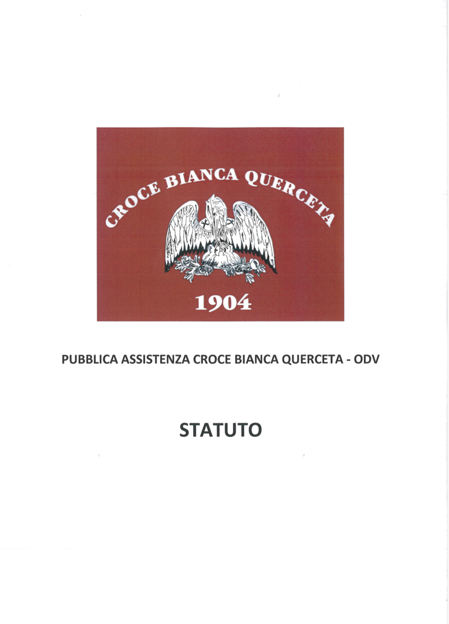 Statuto della Croce Bianca di Querceta